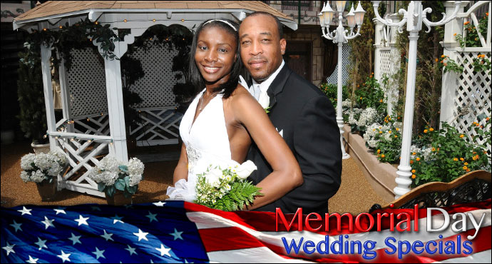 Memorial Day Wedding Specials from Viva Las Vegas Wedding Chapels