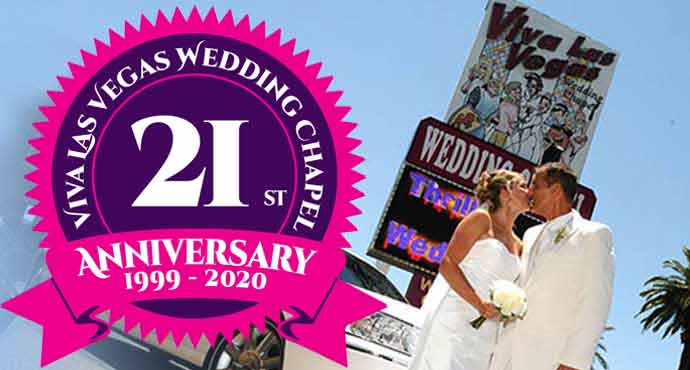 Viva Las Vegas Wedding Chapel's 20th Anniversary