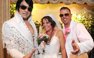 Elvis In Concert Wedding Package