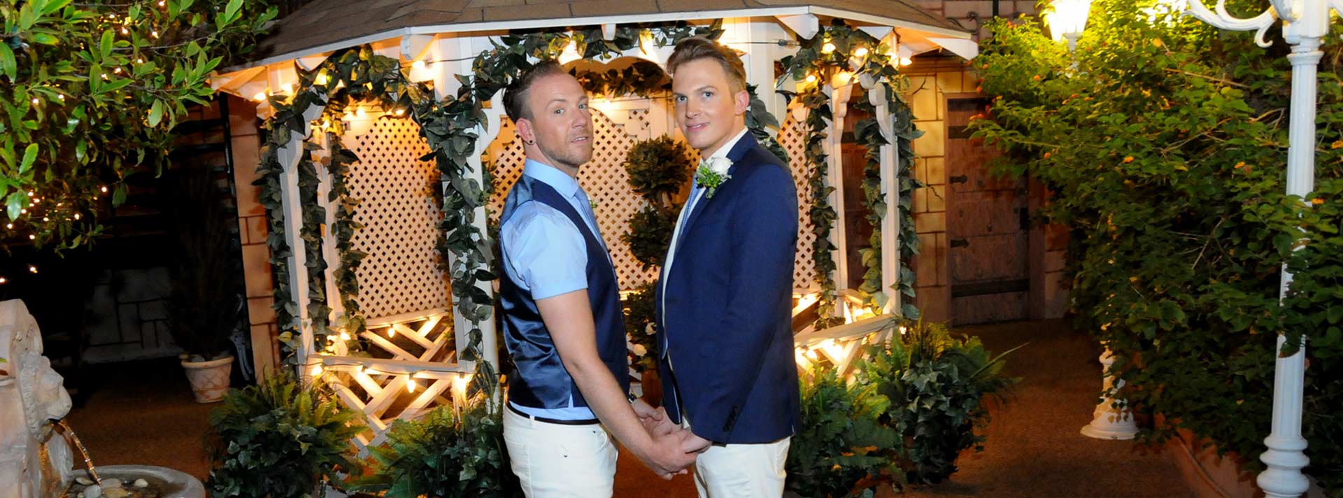 las wedding vegas reception Gay friendly