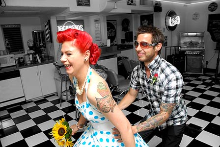 Viva Las Vegas Weddings Chapels - Doo Wop Diner