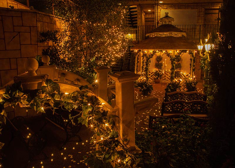 Gazebo Chapel at Viva Las  Vegas  Wedding  Chapel Las  Vegas  