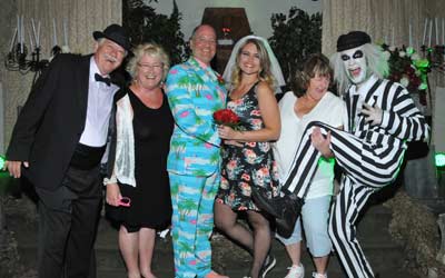 Beetlejuice Themed Wedding from Viva Las Vegas