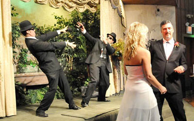 weddings las vegas Bluez Brotherz Themed Wedding Package