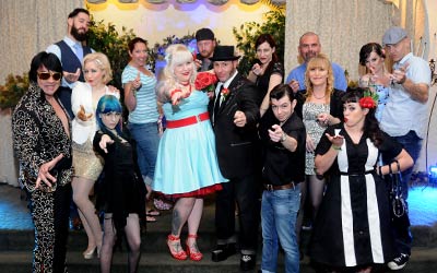 Themed weddings las vegas Rock-A-Billy Wedding Package