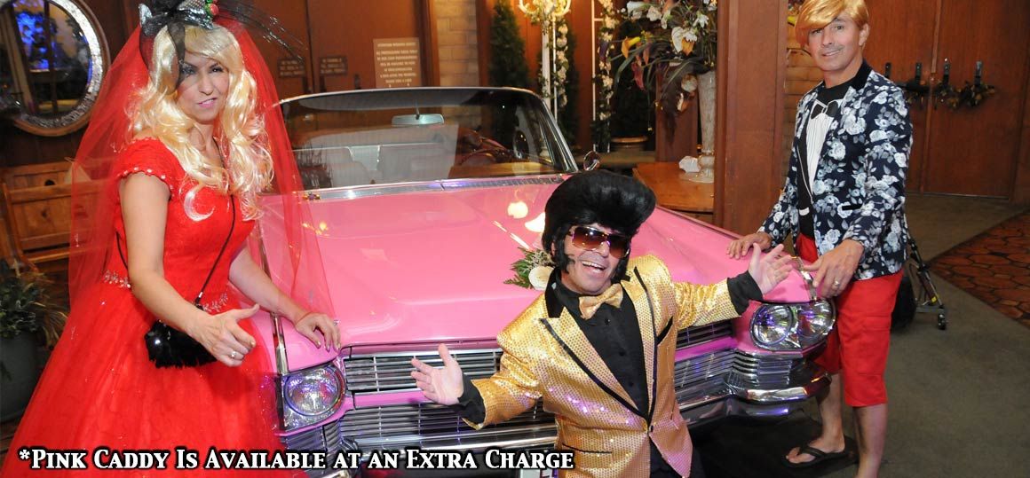 mini-elvis-with-pink-caddy-wedding